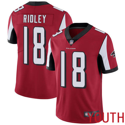 Atlanta Falcons Limited Red Youth Calvin Ridley Home Jersey NFL Football #18 Vapor Untouchable->youth nfl jersey->Youth Jersey
